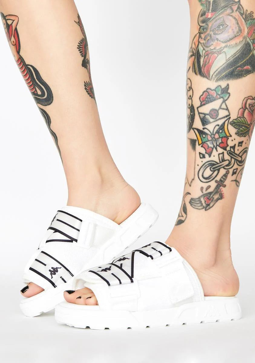 White Authentic JPN Mitel Slides