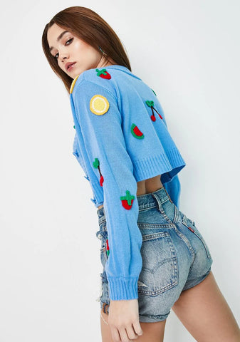 Blame It On The Juice Sweater Set