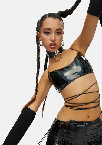 Rhythm Of The Night Wrap Top