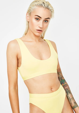 Sunny Seamless Sport Bikini Top