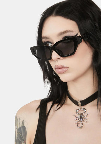 Dark Desires Chainlink Sunglasses