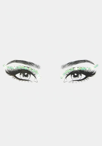 Honeydew Light Green Eye Gems