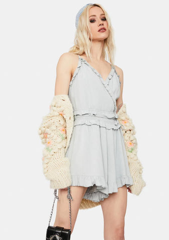 I'm Still Into You Ruffled Romper