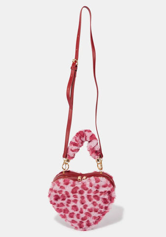 Sweet Wild One Fuzzy Handbag