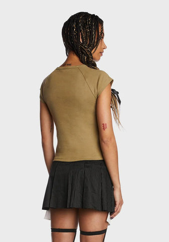 Star Honey Raglan Baby Tee