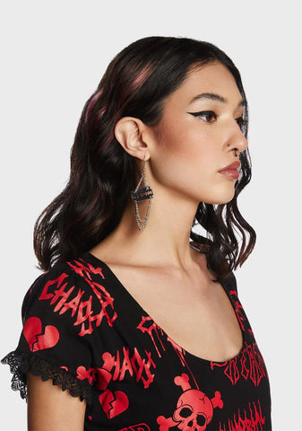 Daring Statement Drop Earrings