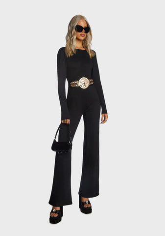 On The Avenue Long Sleeve Jumpsuit