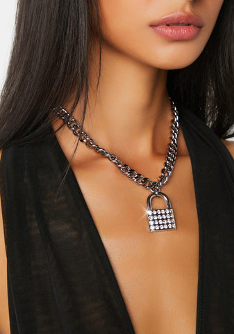 Locked In Chain Choker