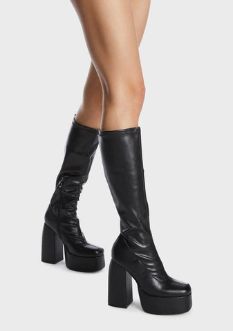 Restless Riser Platform Long Boots