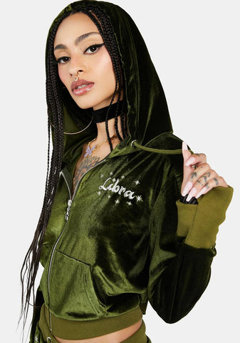 Heavenly Scales Velour Jacket