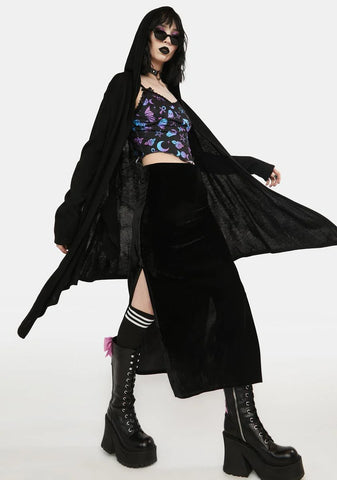 Wicked Twilight Draped Cardigan