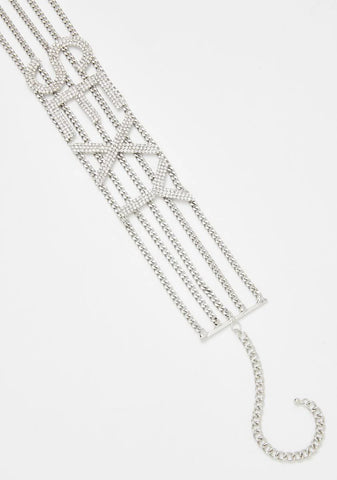 Too Sexy Rhinestone Choker