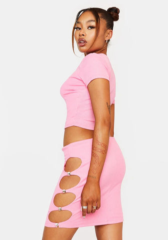 You've Been Claimed Skirt Set