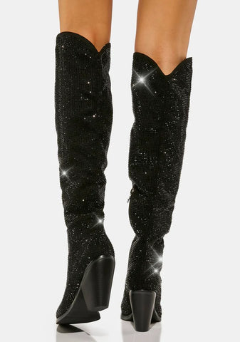 Where I Want To Be Knee High Boots