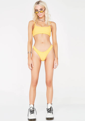 Alexa Textured Crop Top