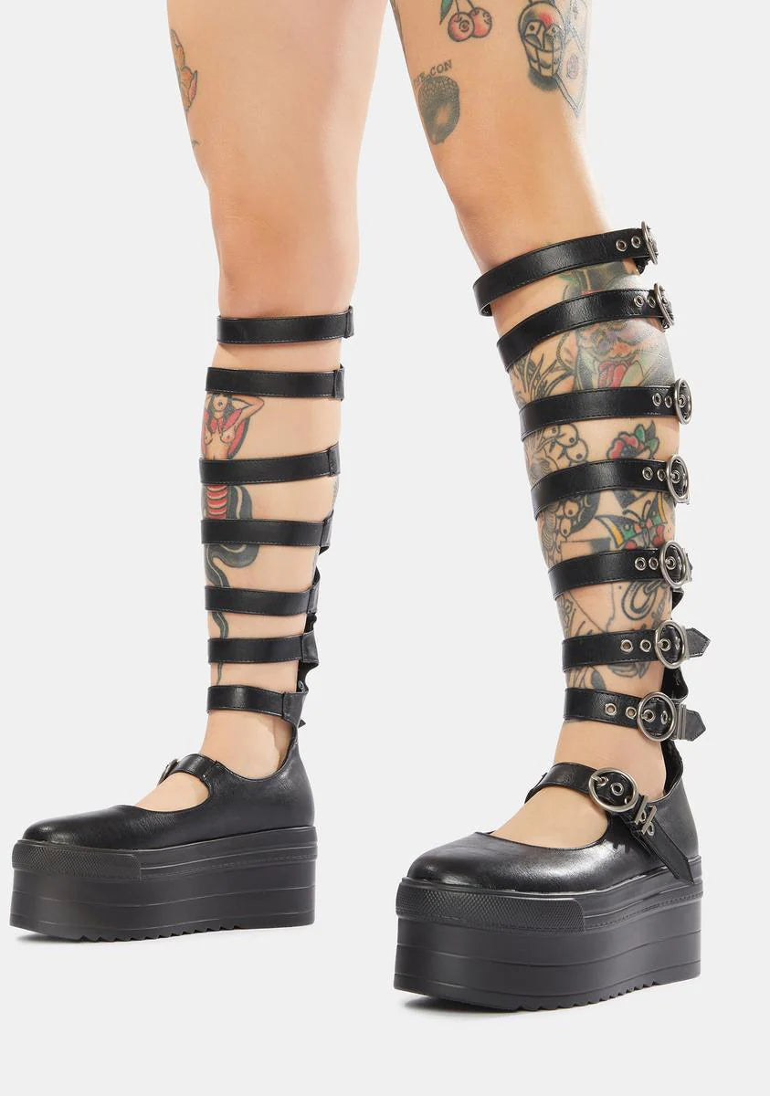 Rising Platform Gladiator Sandals