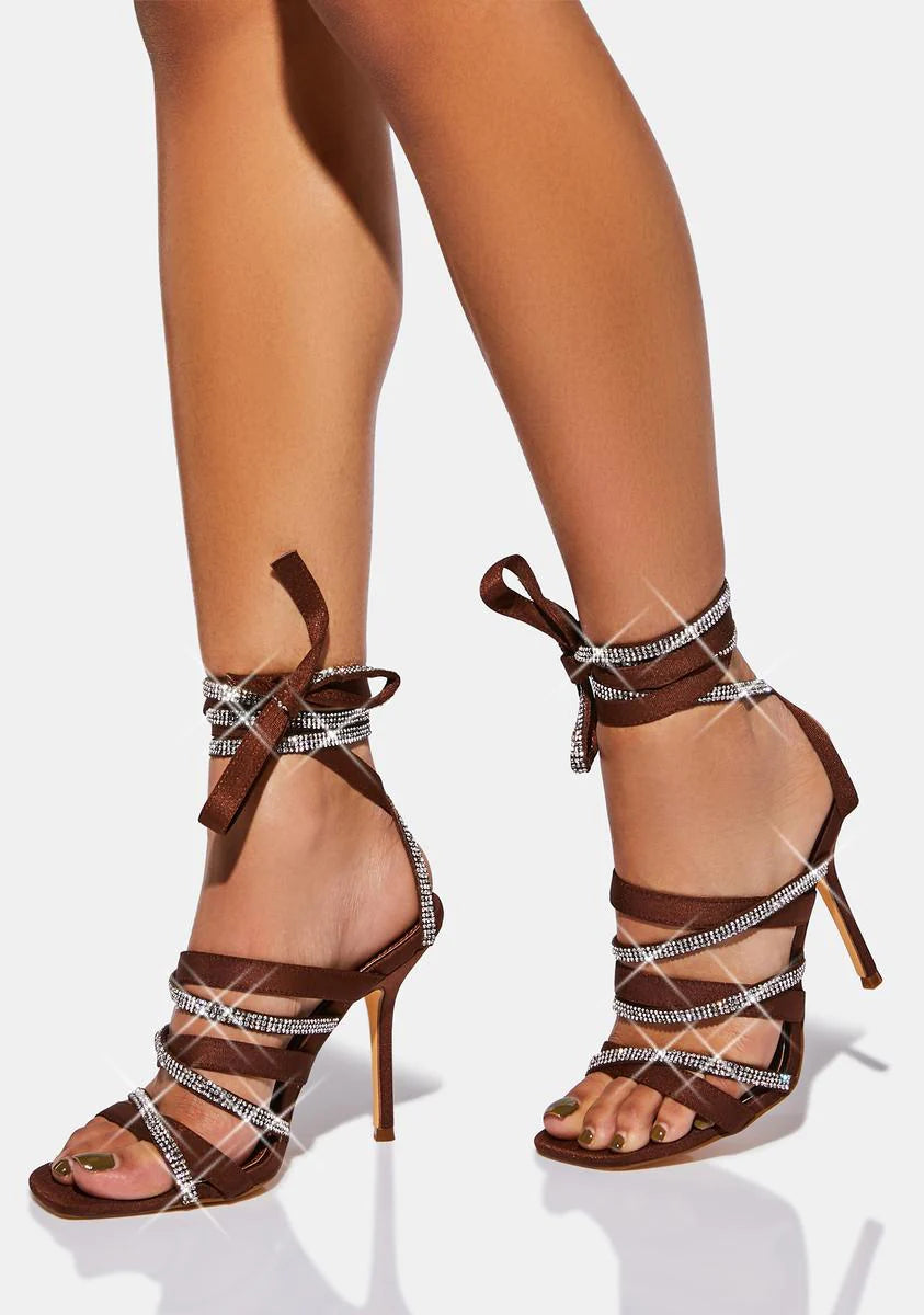 Coffee Absolute Beginner Wrap Heels
