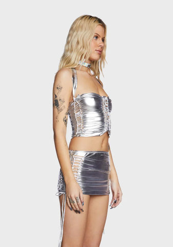 Dance Floor Queen Crop Top