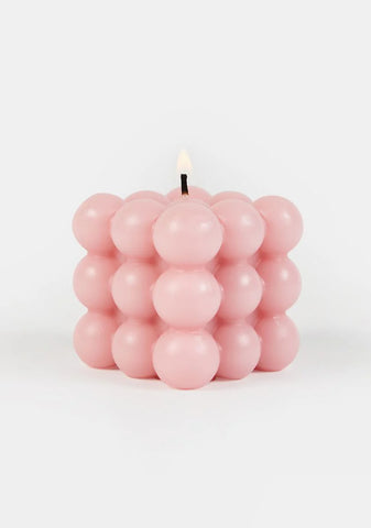 Lady Trendsetter Bubble Cube Candle