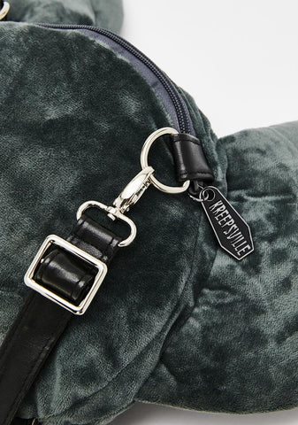 Sugarfueled Bat Black Plush Bag