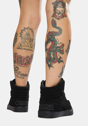 Black Clone Sneakers