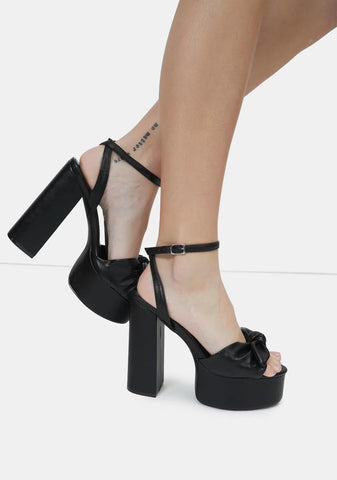 Wicked Love Languages Platform Sandals