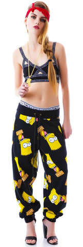 Bart Face Sweat Pants
