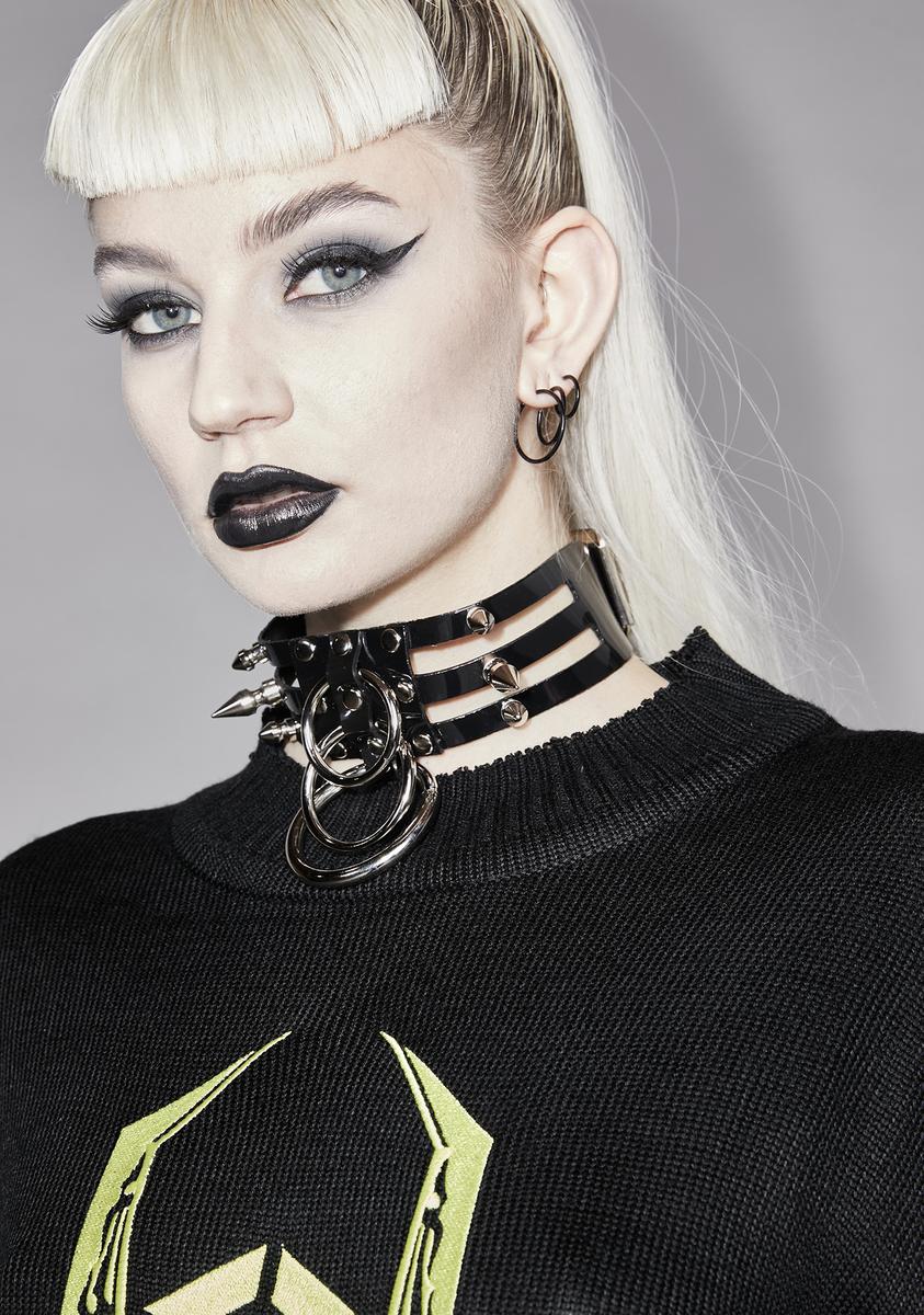 Layered O-Ring Spike Choker