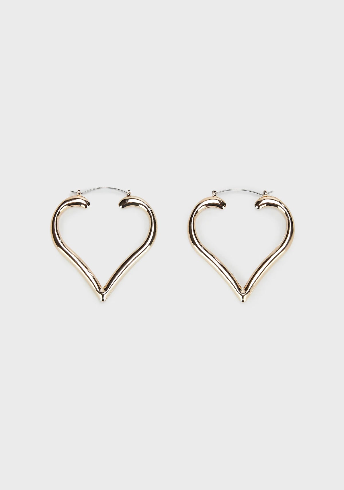 Open Heart Earrings