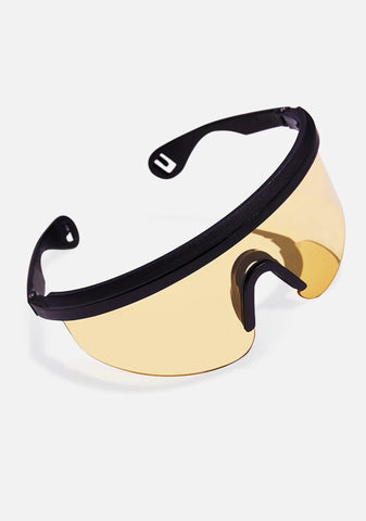 Yellow Runner Sunglasses