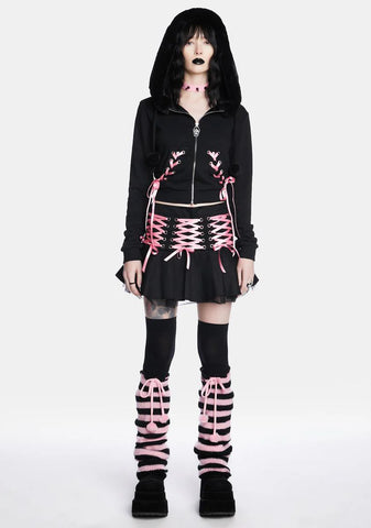 Sweet Bloodline Zip-Up Hoodie