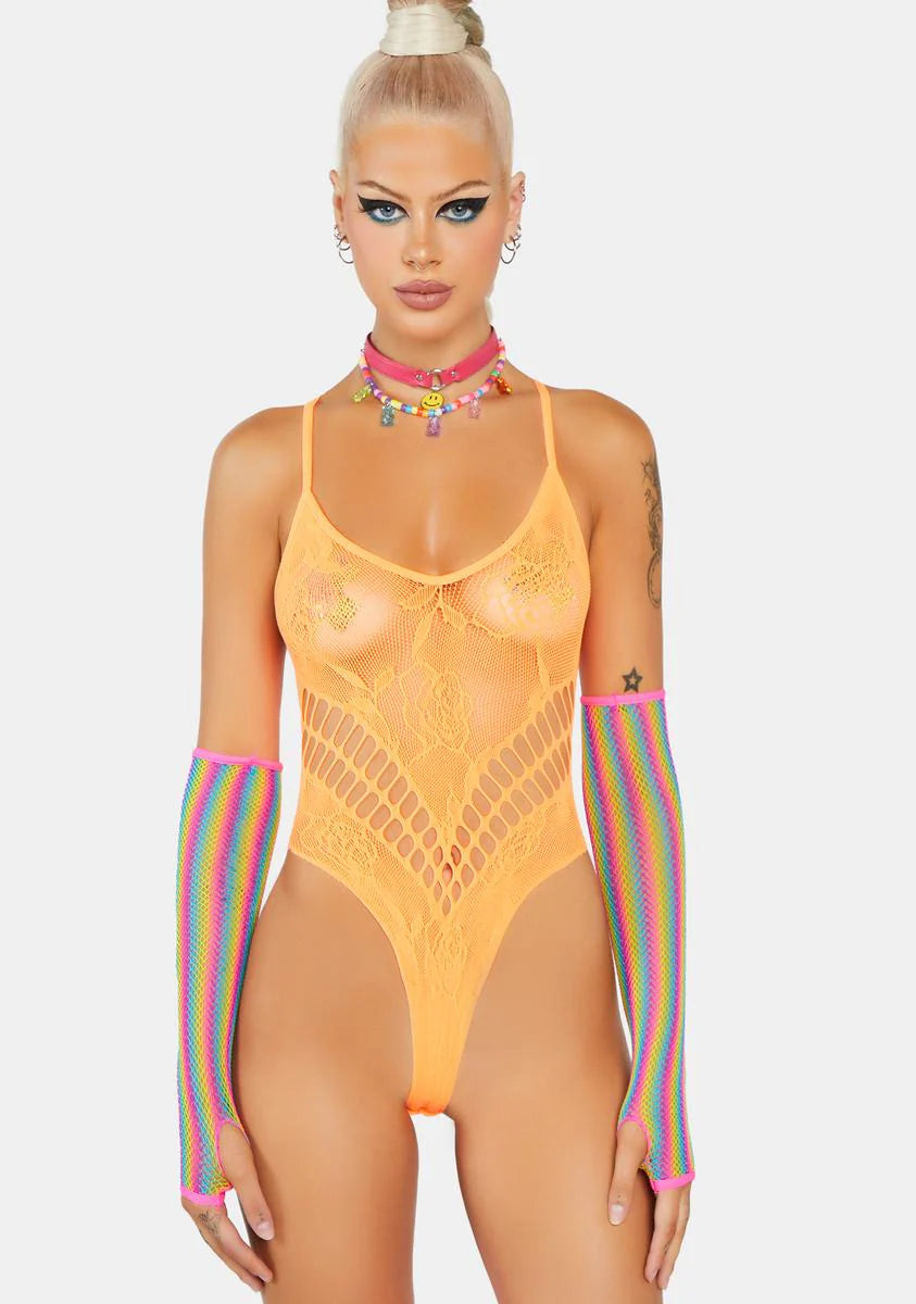 Untethered Desire Deep-V Bodysuit