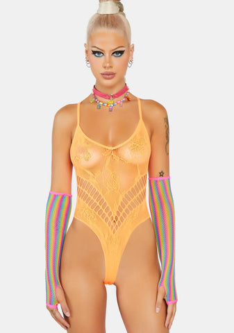 Untethered Desire Deep-V Bodysuit