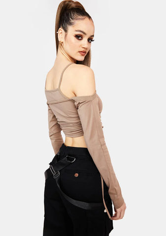 Mention Me Tank And Shrug Set