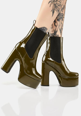 Olivia Athena Platform Boots