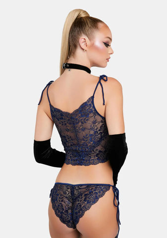 Rented Room Sheer Lingerie Set