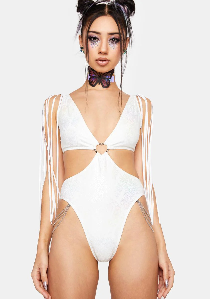 Dissolve Fringe Bodysuit