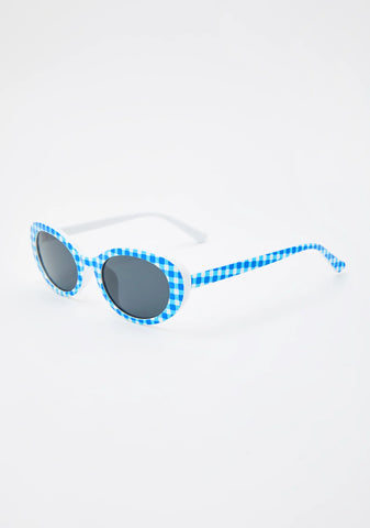 Party Platter Oval Sunglasses