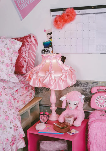 Heiress Vibes Ruffle Lamp