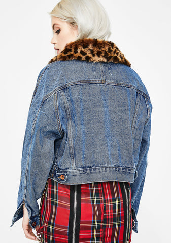 Snappin' Savage Denim Jacket