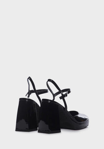 Love Question Block Heels