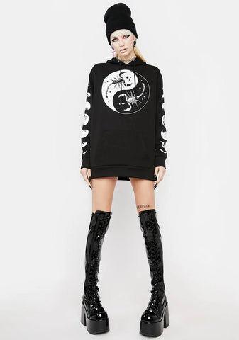 Elegance And Evil Hoodie