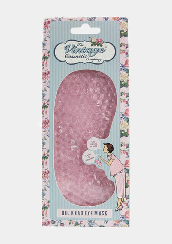 Pink Gel Bead Eye Mask