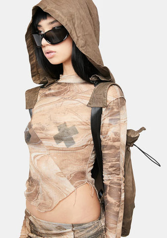 Atmosphere Hooded Backpack