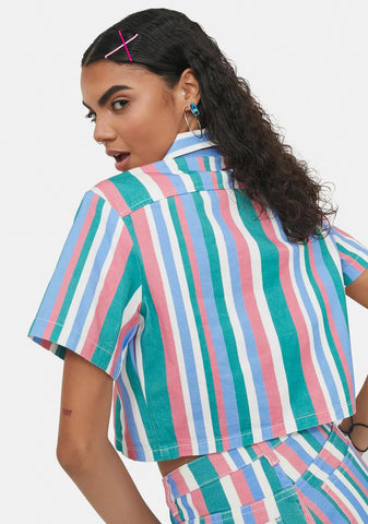 Out Of Bounds Striped Shirt