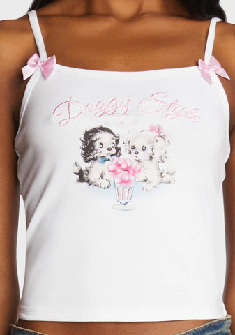 On All Fours Graphic Tank Top