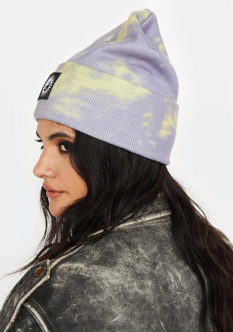 Yin Yang Tie Dye Beanie