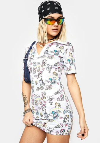 Heavenly Polo Mini Dress