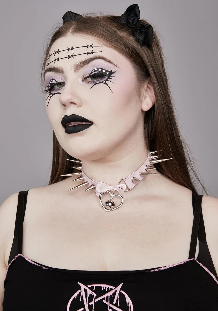 Bell Won't Save You Spiked Choker