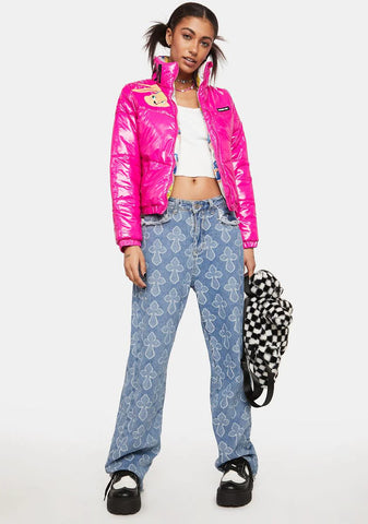 X Space Jam High Shine Puffer